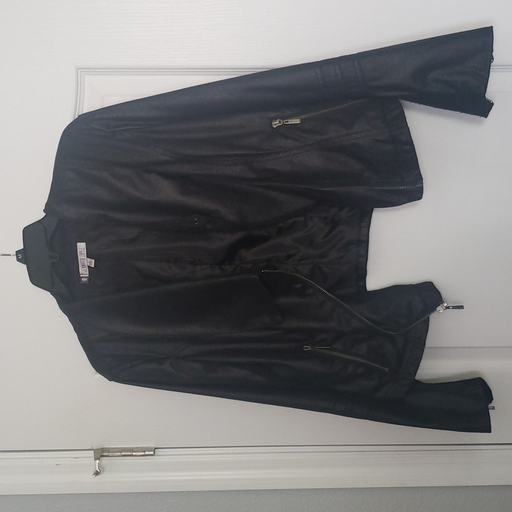 Faux-leather Jacket